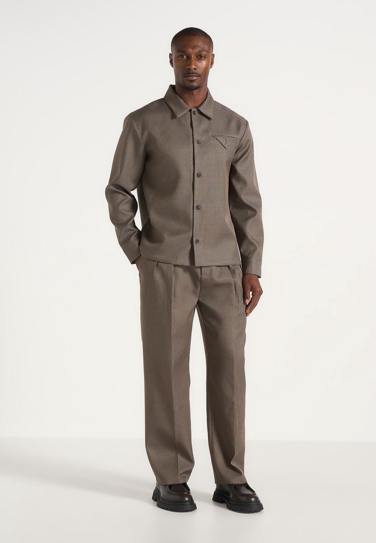 pierre-houndstooth-twin-pleat-trousers-brown