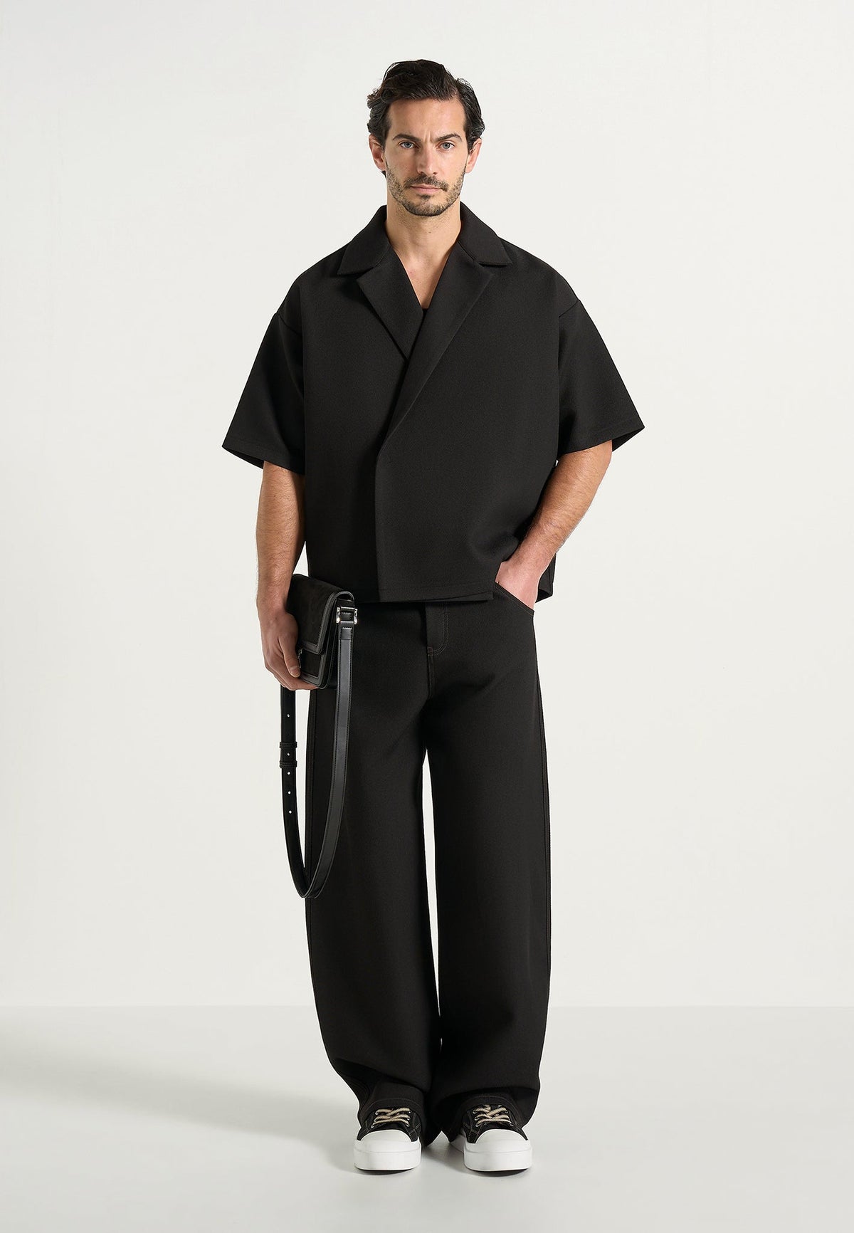 abel-boxy-twill-double-breasted-shirt-black