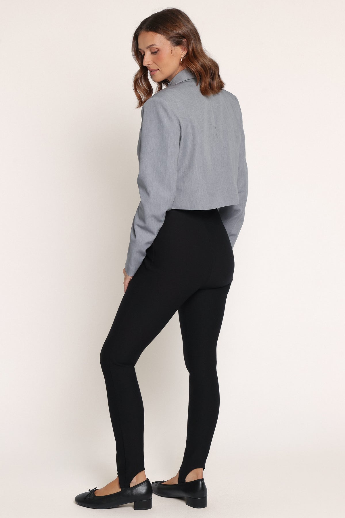 BOTTOMS Perfect Ponte Stirrup Leggings - Black