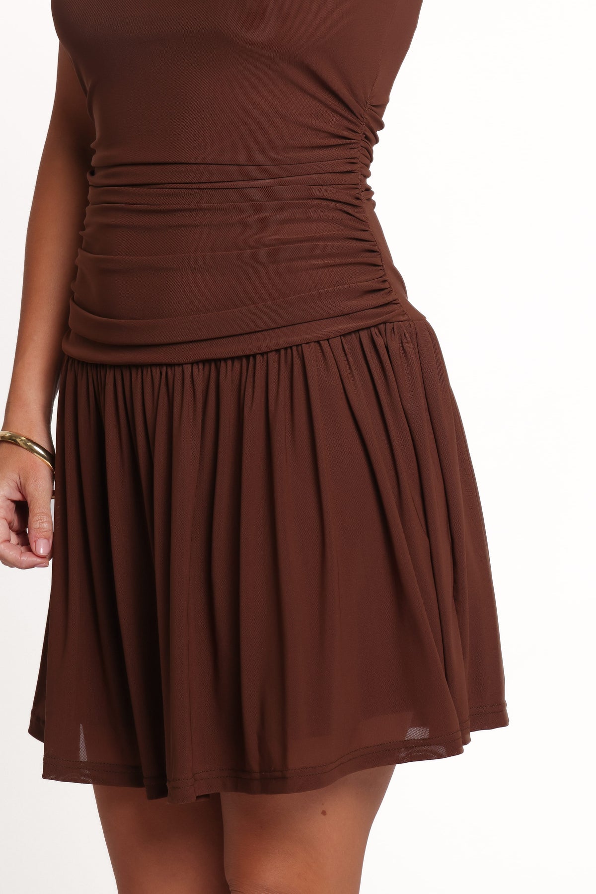 DRESSES Alma Mini Dress - Chocolate