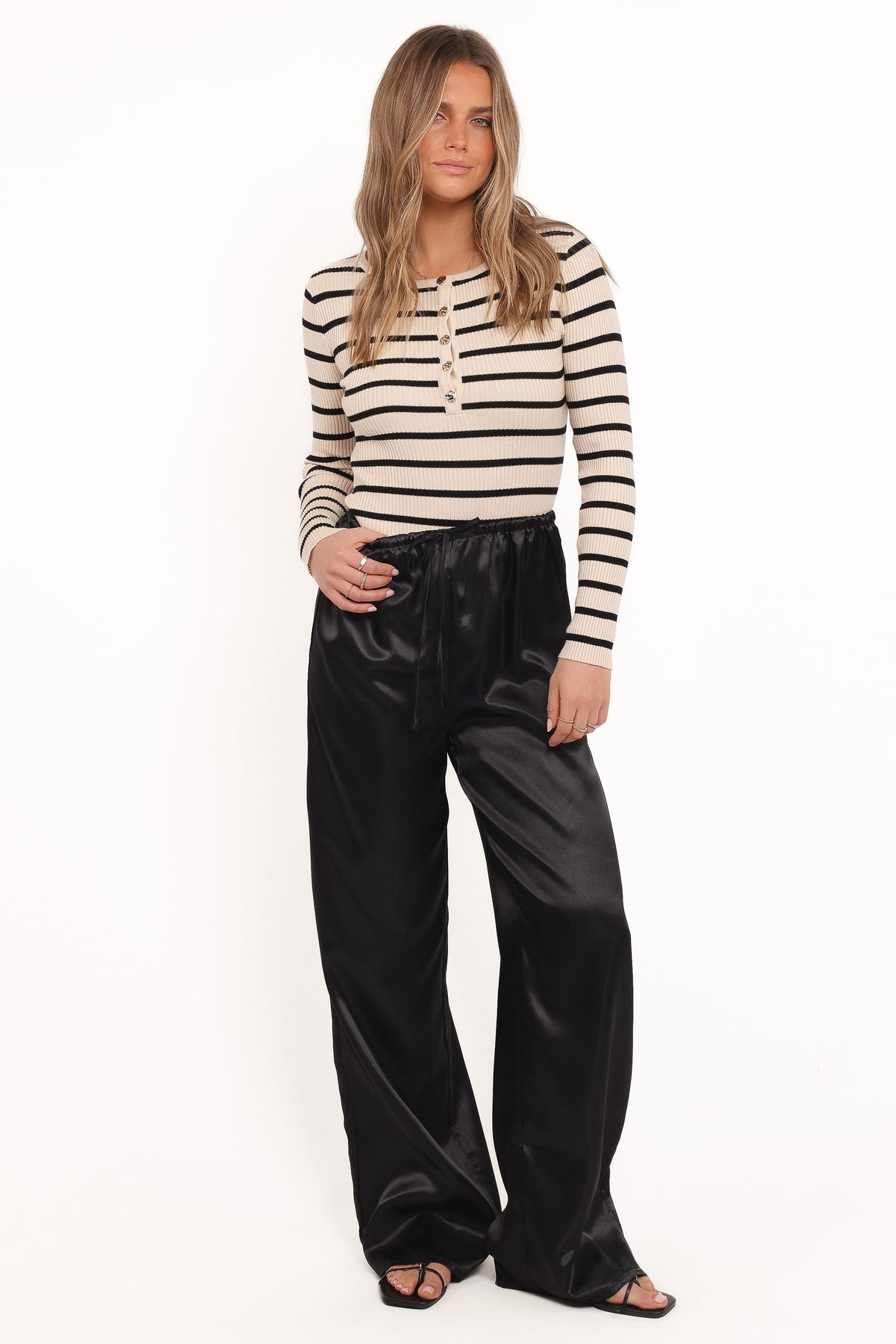 Petal and Pup USA BOTTOMS Danae Pant - Black